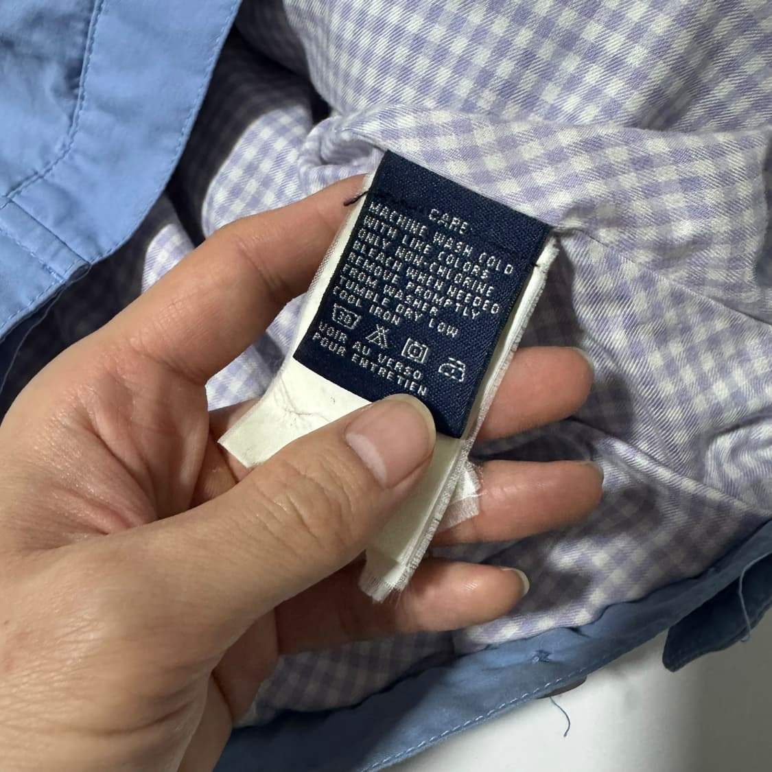 여성 폴로 랄프로렌 스카이블루 스윙톱 자켓 상품이미지5