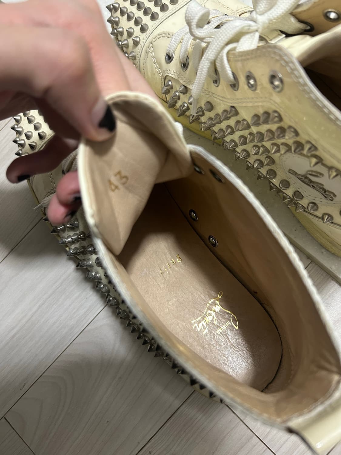 크리스찬 루부탱 스터드 하이탑43 상품이미지4