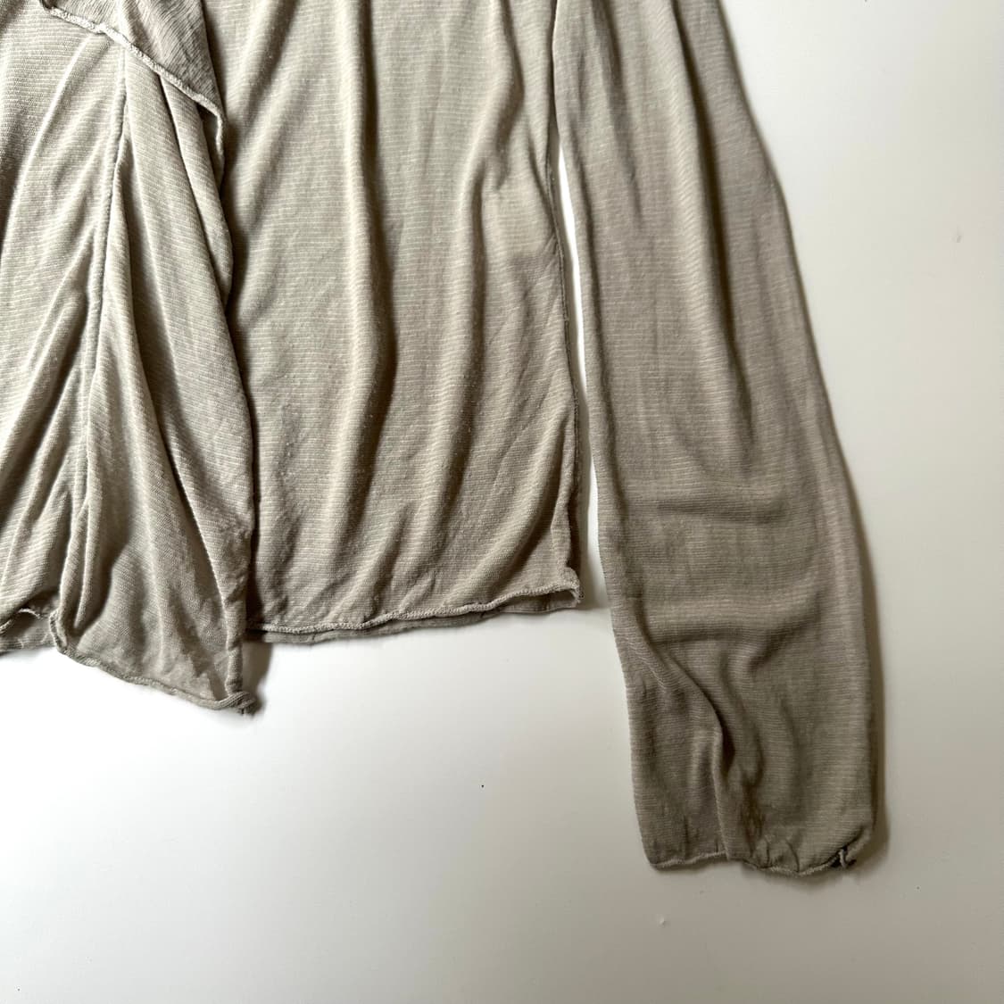 이세이미야케 issey miyake 큐프라 혼방 디테일 티셔츠 상품이미지5