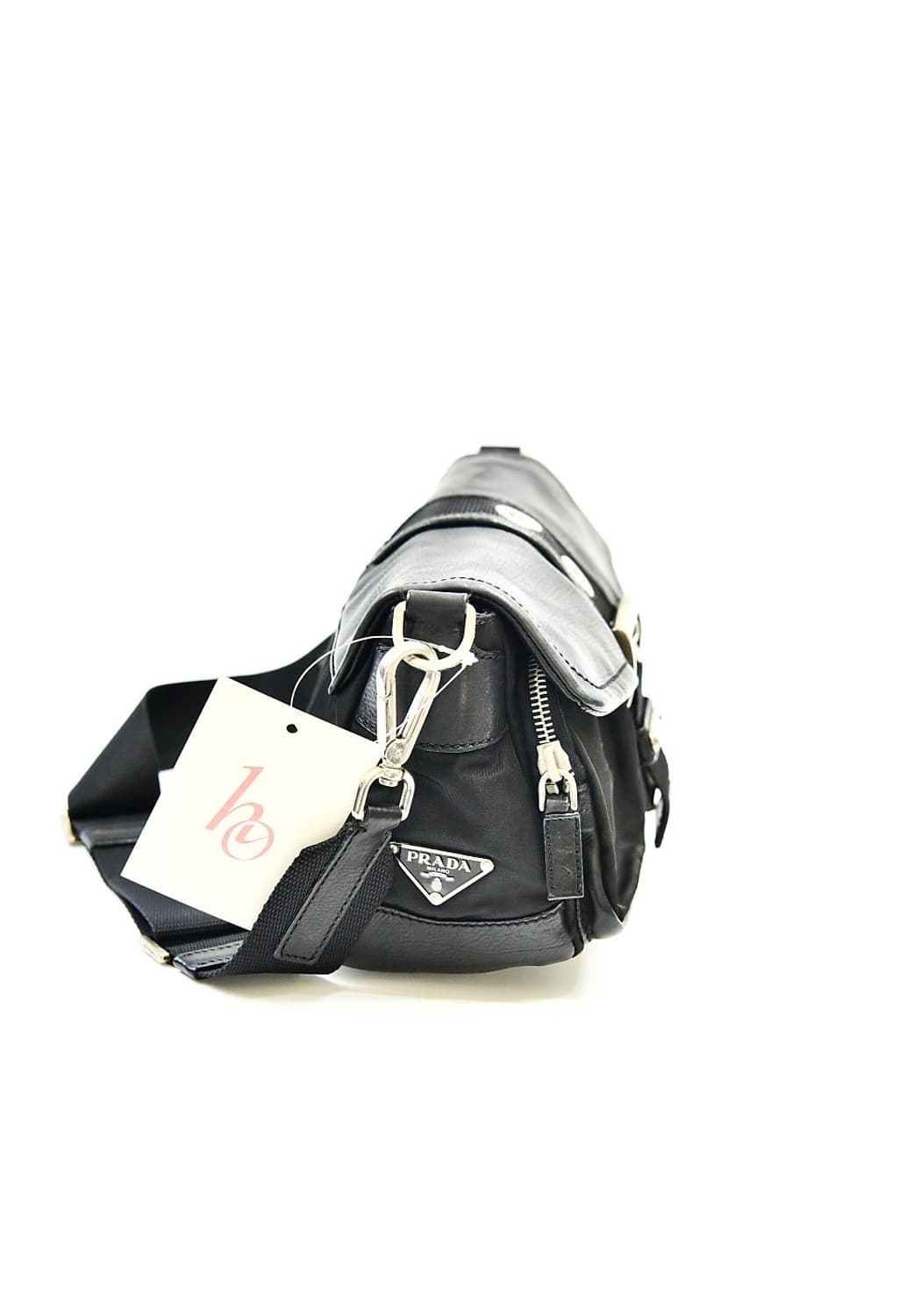 프라다 포코노 & 레더 버클 펀칭 숄더백(정품) 상품이미지3
