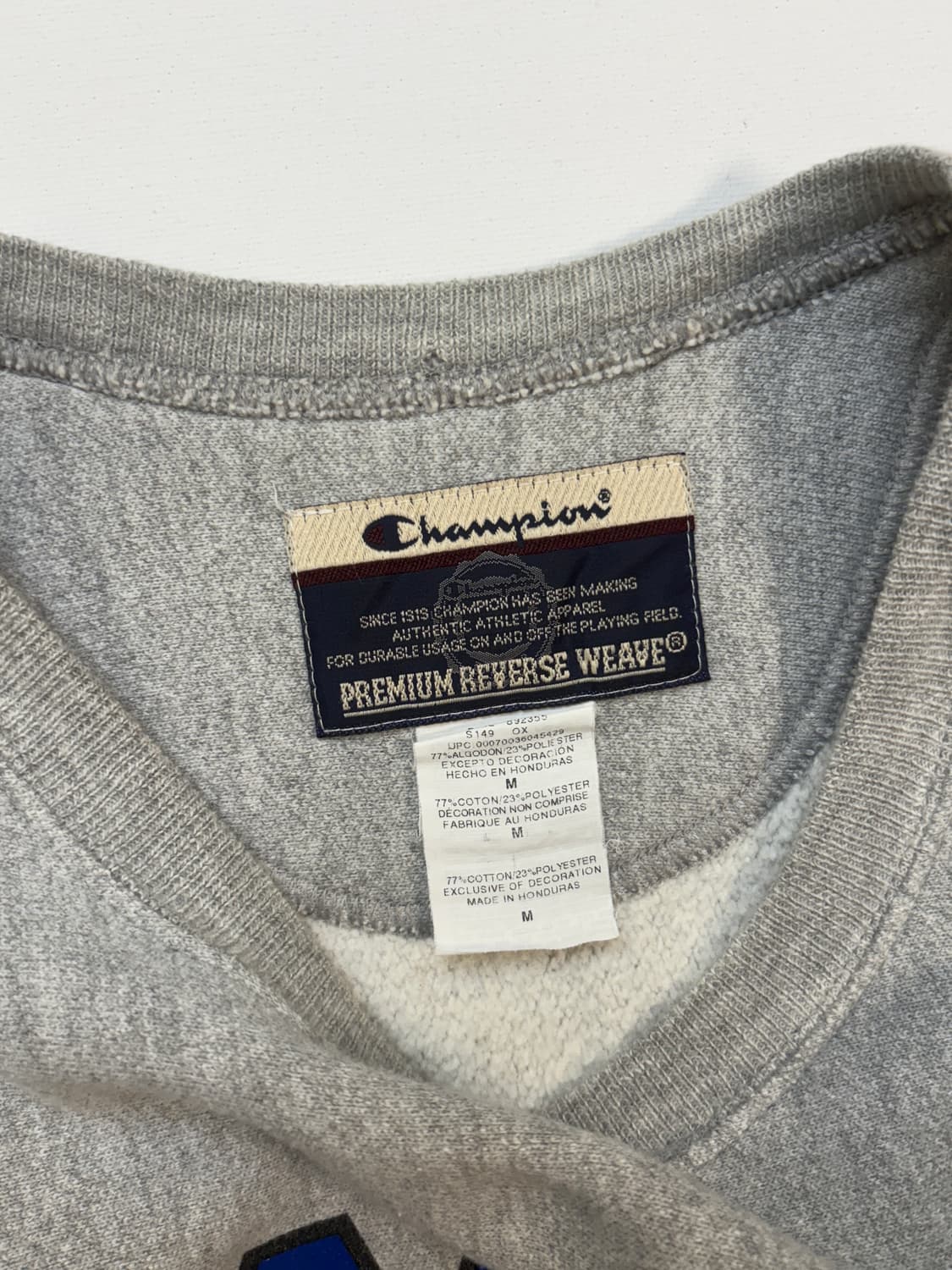 [M] 00s 챔피온 리버스위브 스웻셔츠 EAGAN WRESTLING 상품이미지3