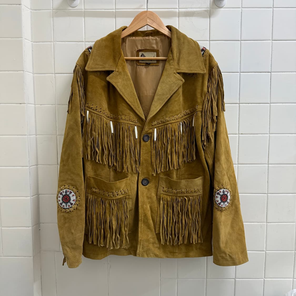 스웨이드 웨스턴 프린지 자켓 상품이미지1