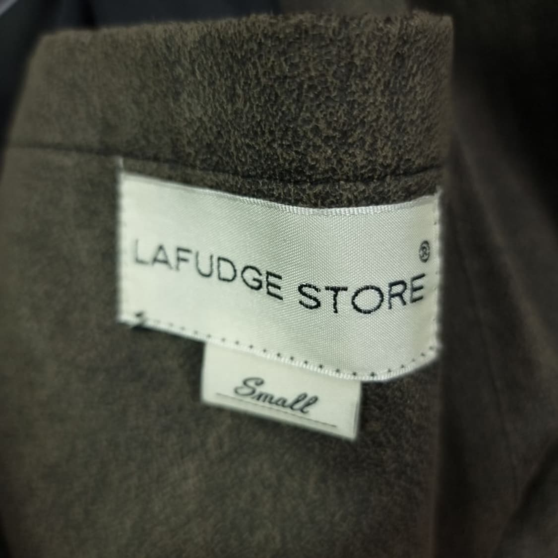 [라퍼지스토어] 크랙 패턴 오버사이즈 블루종 봄버 자켓 M18886 상품이미지7