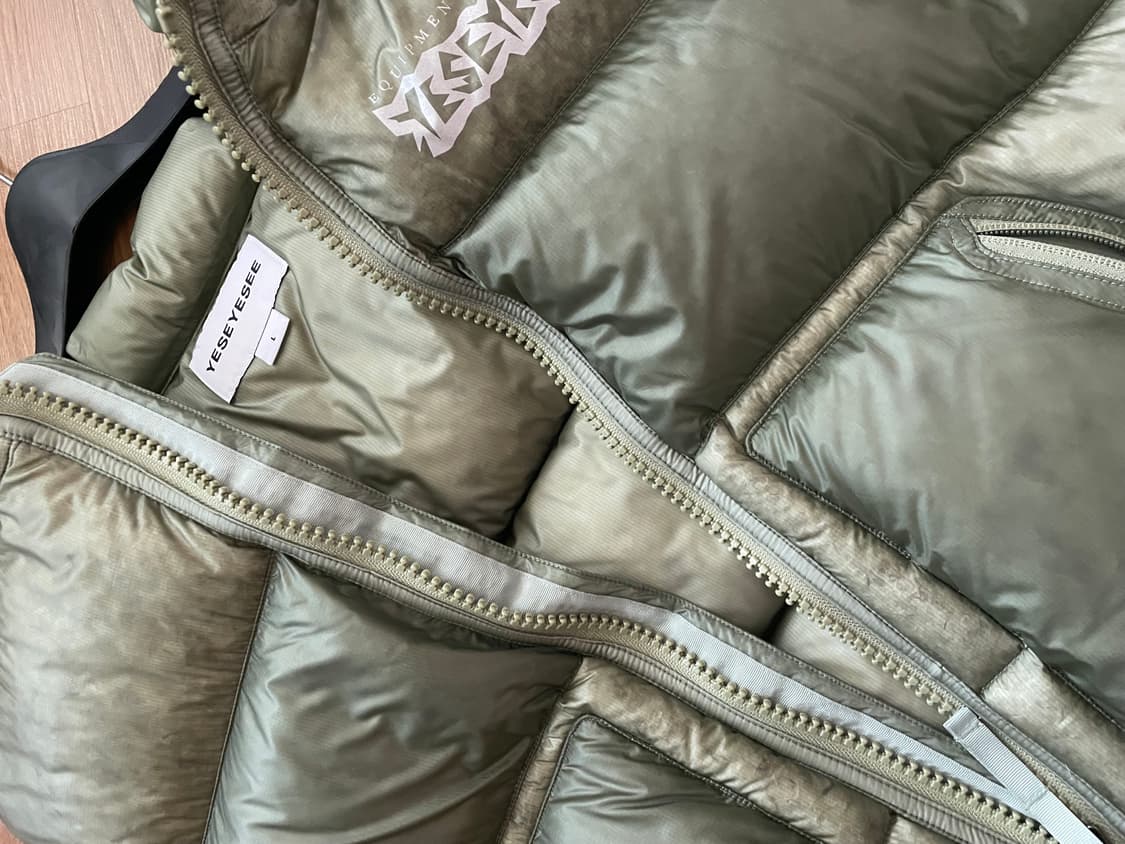 예스아이씨 패딩 베스트 l사이즈 상품이미지2