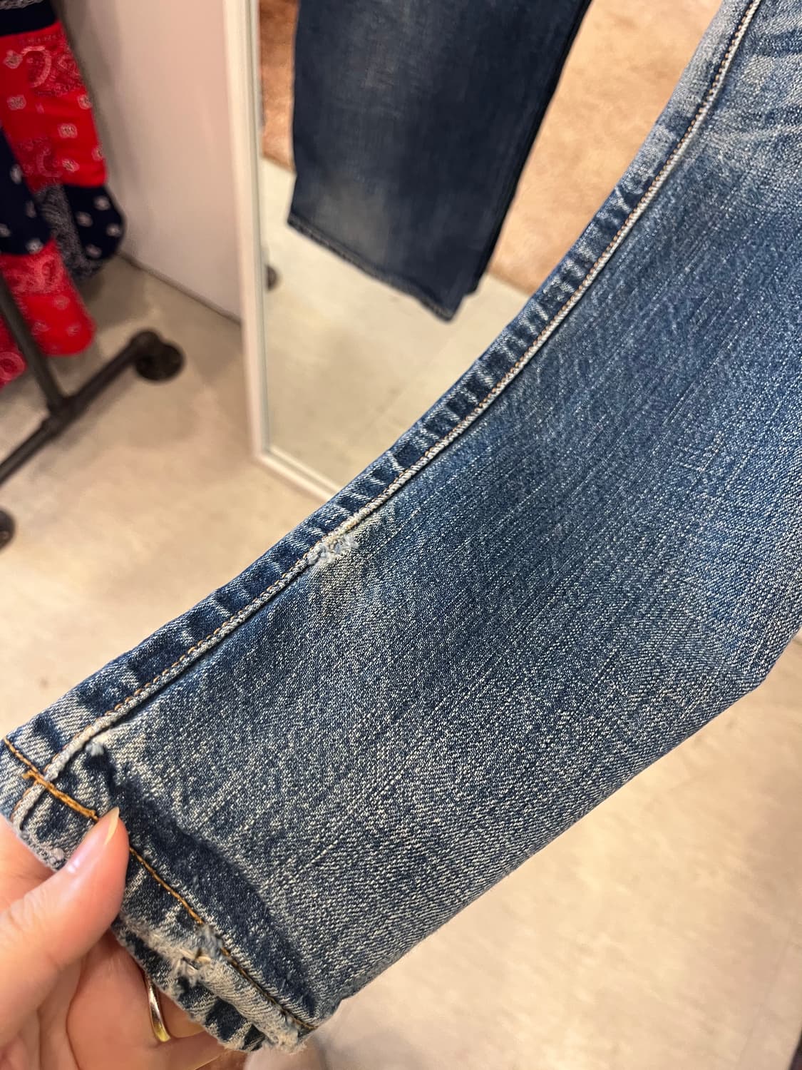 00s Levis 리바이스 501 빈티지 데님 팬츠 (32-33inch) 상품이미지6