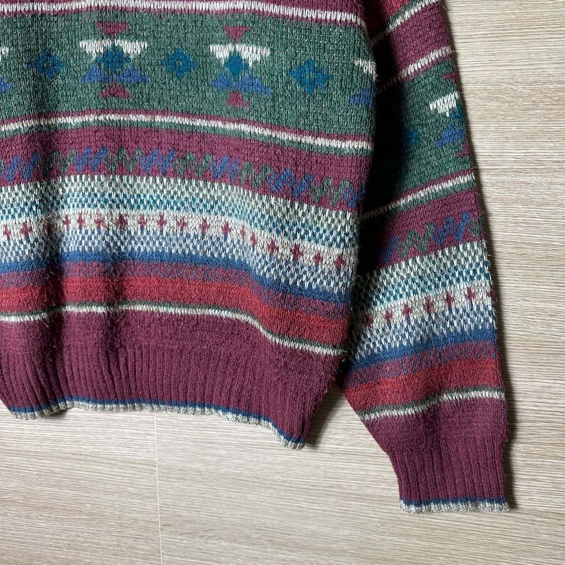 Campus 빈티지 패턴니트  상품이미지5