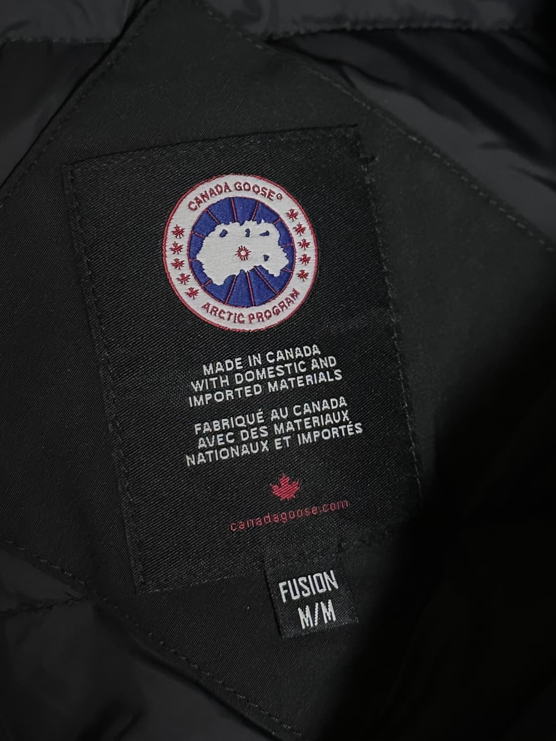 백화점판 캐나다구스 M 상품이미지3