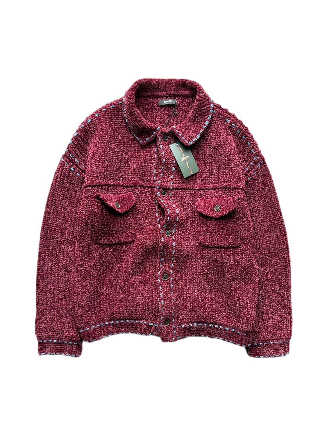 (새상품)그램 스티치 니트 자켓 S(XL) 상품이미지1