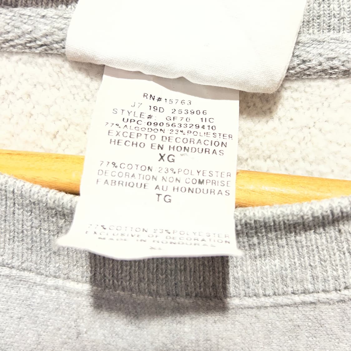 챔피온 리버스위브 맨투맨 XL 상품이미지4