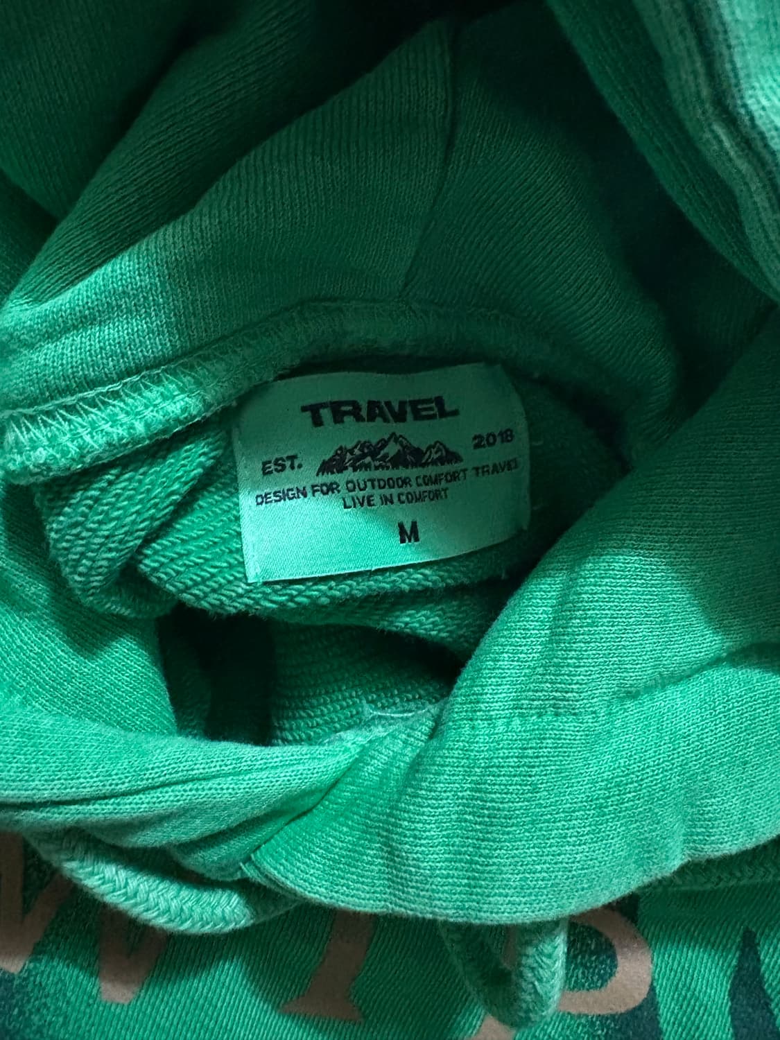 트래블 WTP 피그먼트 후드티 써머 베케이션 m 최상급 상품이미지2