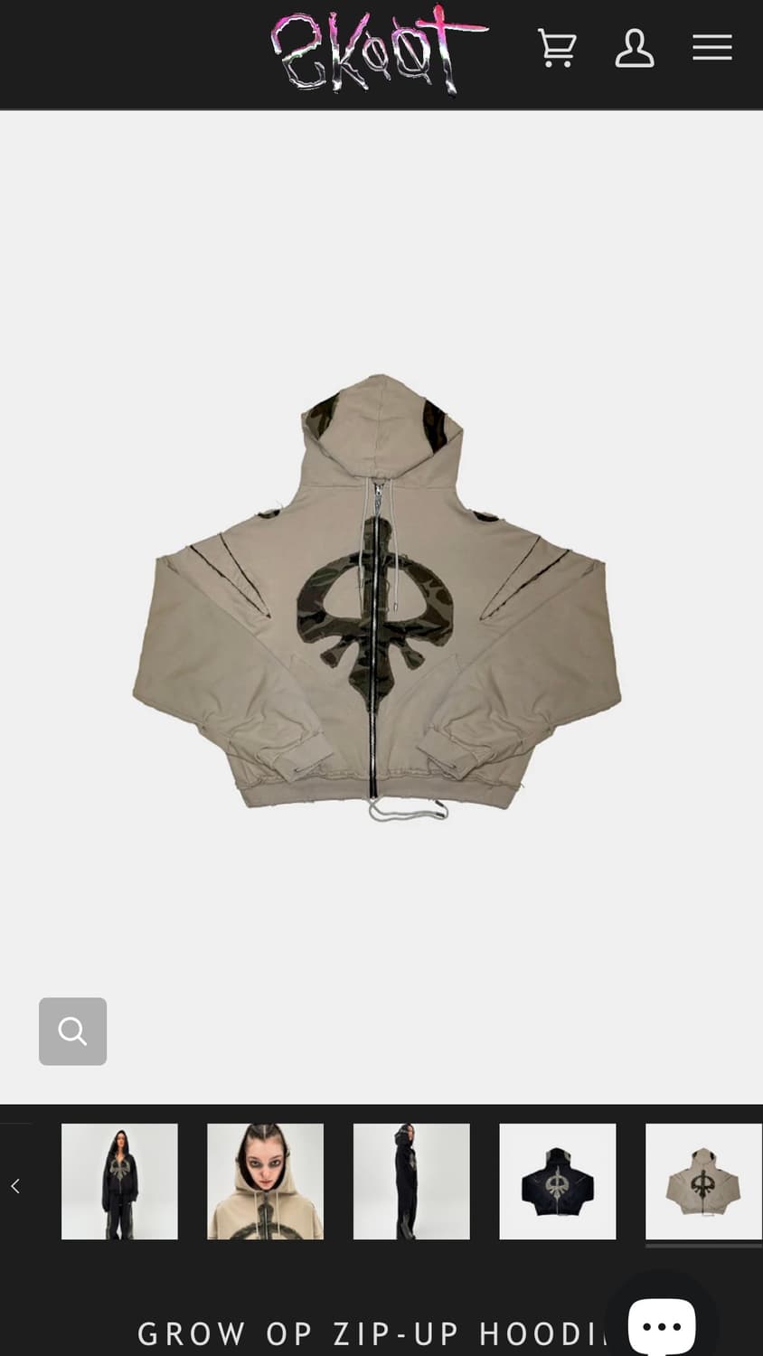 (Autograph) GROW OP ZIP-UP HOODIE 상품이미지4