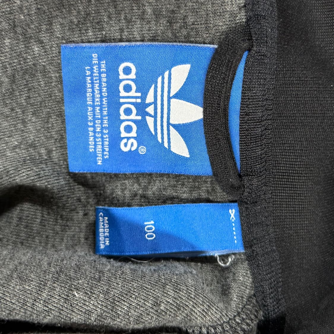 [L] 아디다스 오리지널스 트레포일 빅로고 트랙탑 져지 상품이미지5