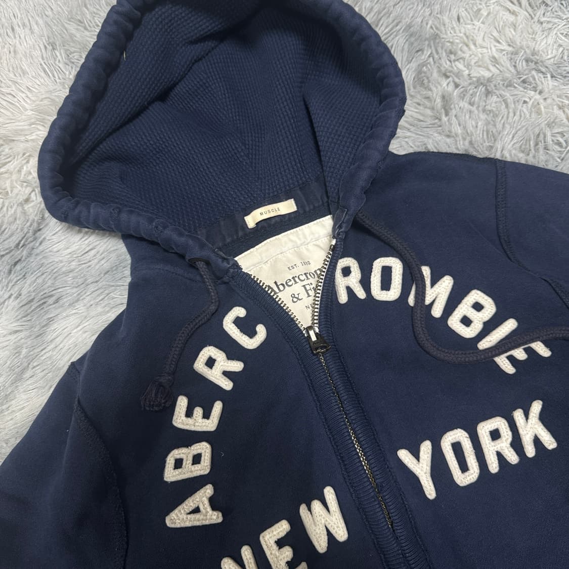 아베크롬비 머슬핏 후드집업 M사이즈 상품이미지2