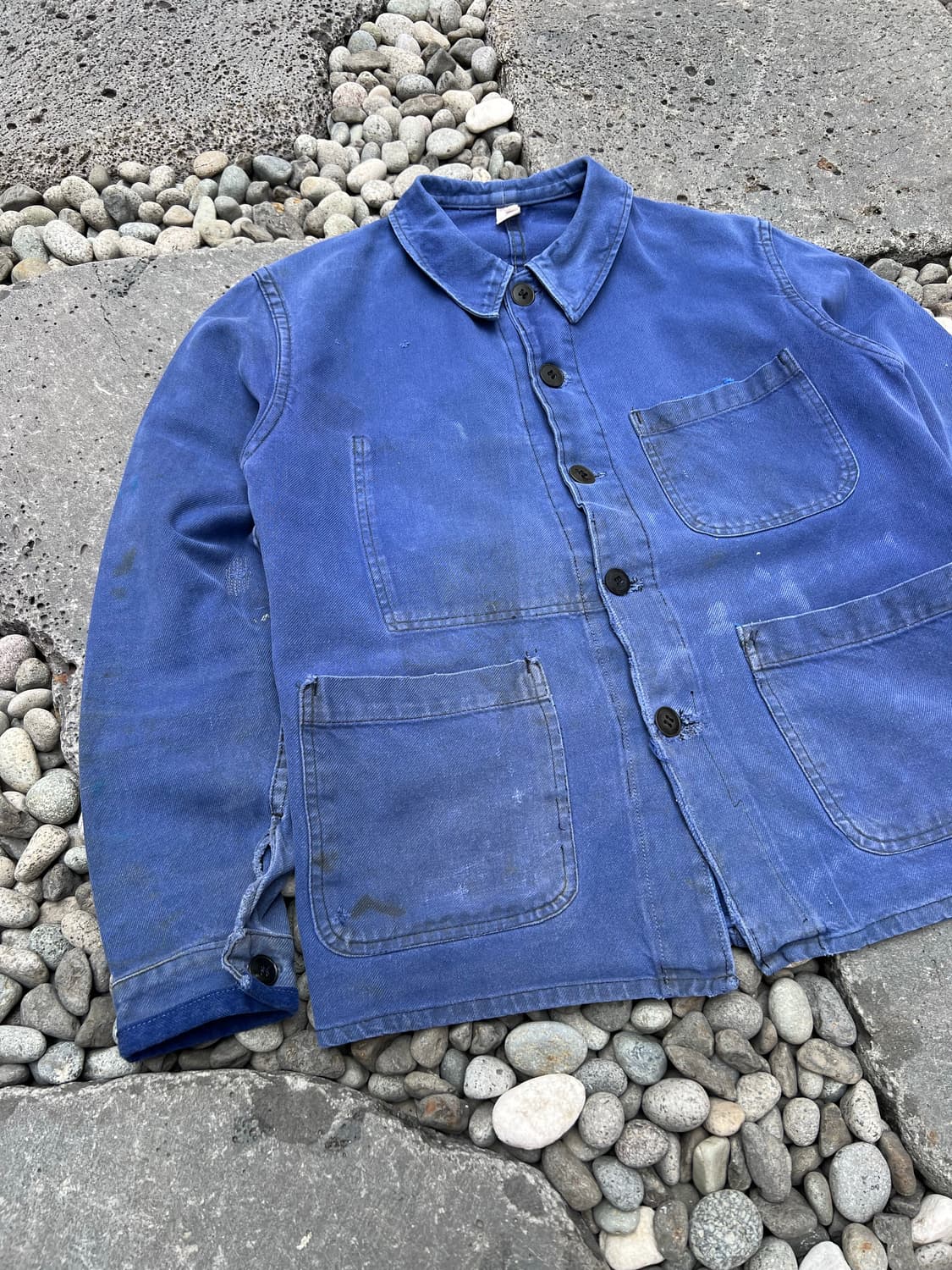 HARD FADED VINTAGE WASHING 빈티지프렌치워크자켓 상품이미지3