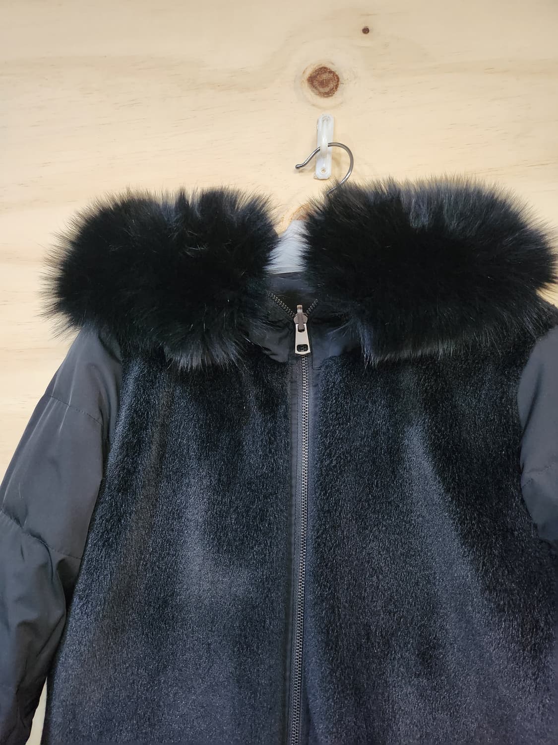 652) 다니엘헥터 리버시블 폭스퍼 구스 패딩 상품이미지6