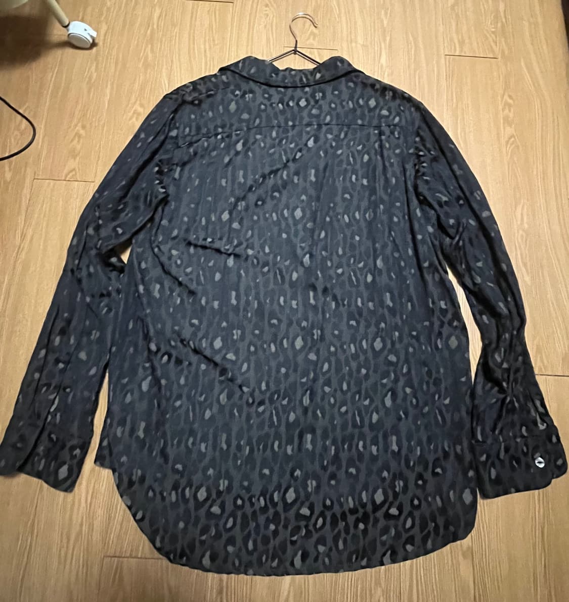 니들스 / 웨스턴 셔츠 레이온 레오파드 자카드 S 상품이미지2