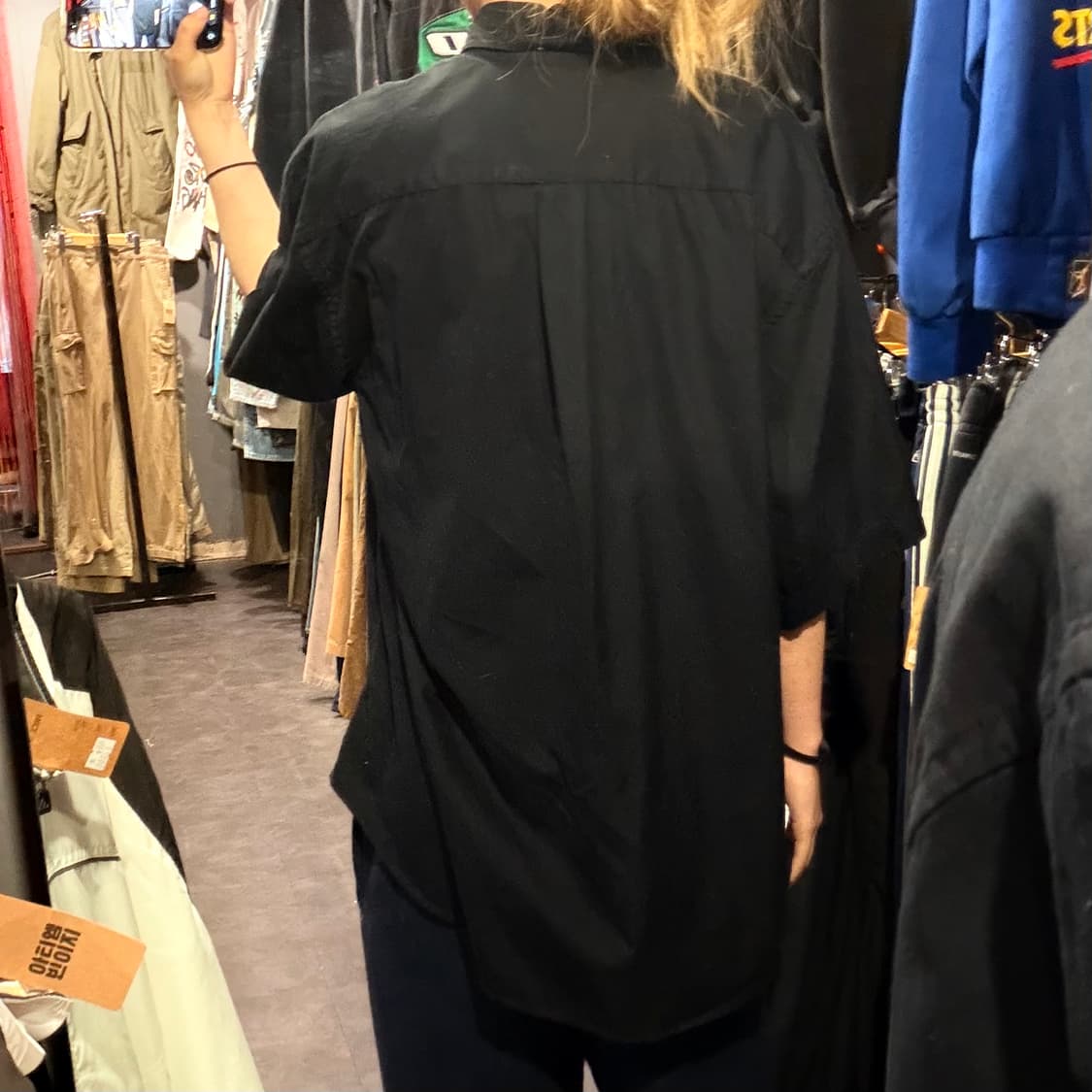 [IM] Carhartt 칼하트 반팔 셔츠 블랙 상품이미지4