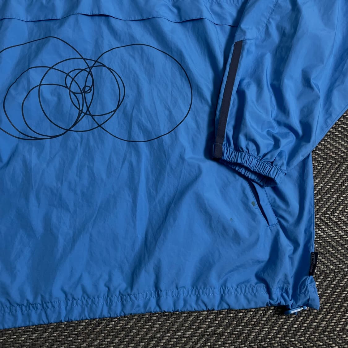 아디다스 2002 월드컵 올드스쿨 빅로고 우븐 아노락 웜업y 2870 상품이미지3