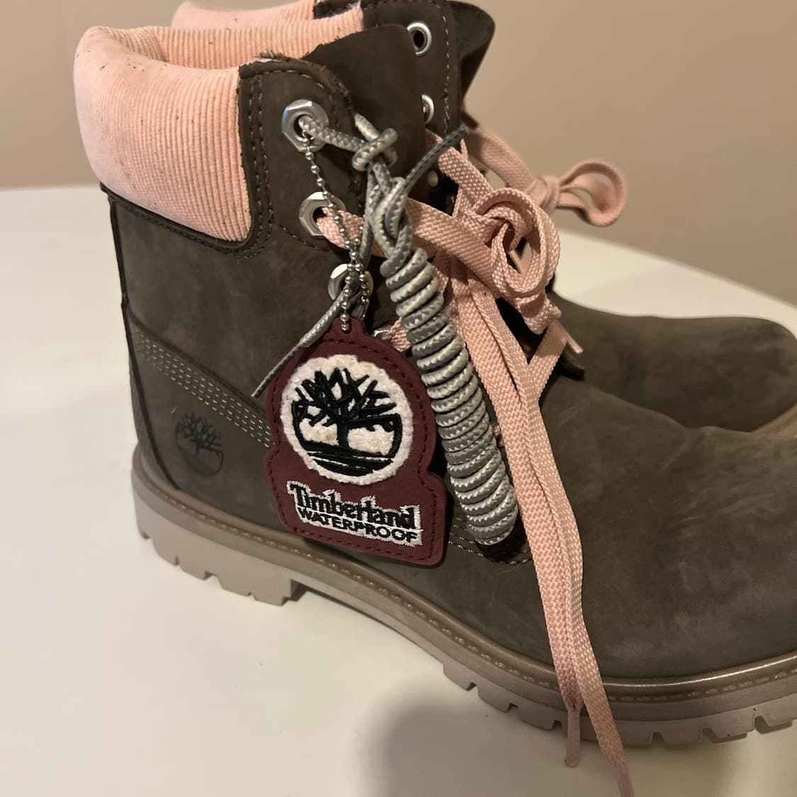 팀버랜드 6인치 프리미엄 워터프루프 올리브 누벅 상품이미지5