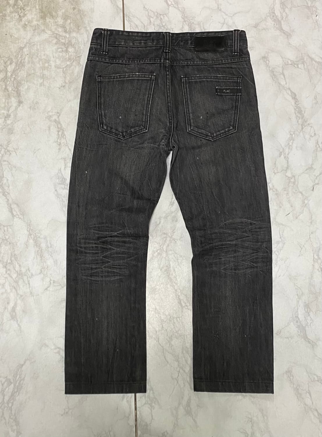 플랙 블랙진 청바지 허리 30 인치 상품이미지5