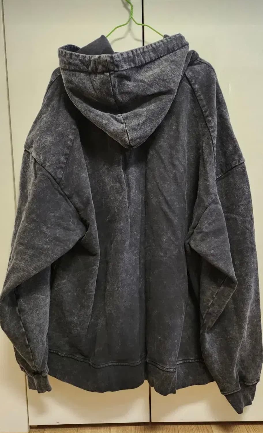 준지 가먼트다잉 후드 L 상품이미지2