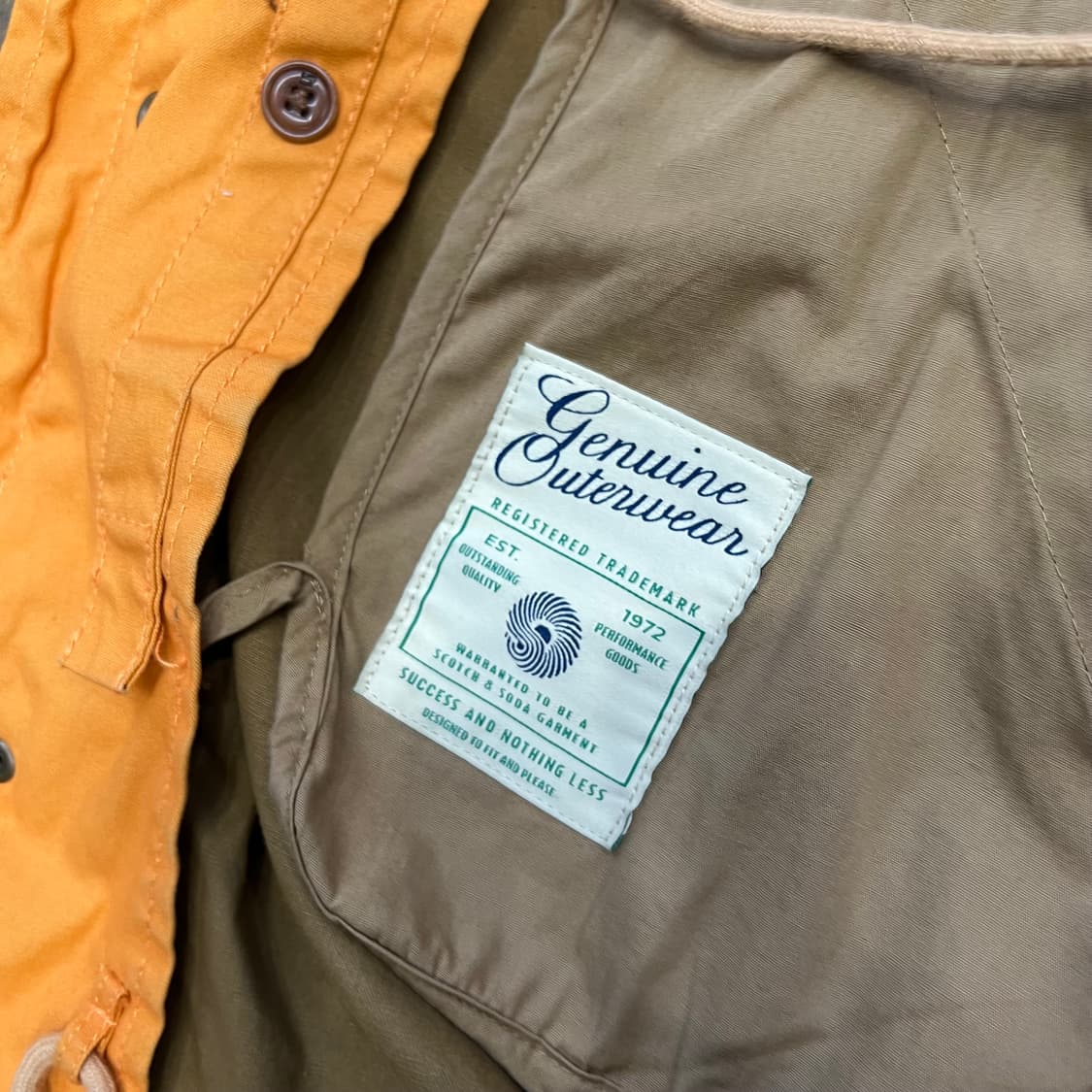 M) 스카치앤소다 피쉬테일 파카 야상 사파리자켓 점퍼 아메카지 워크웨어 상품이미지7