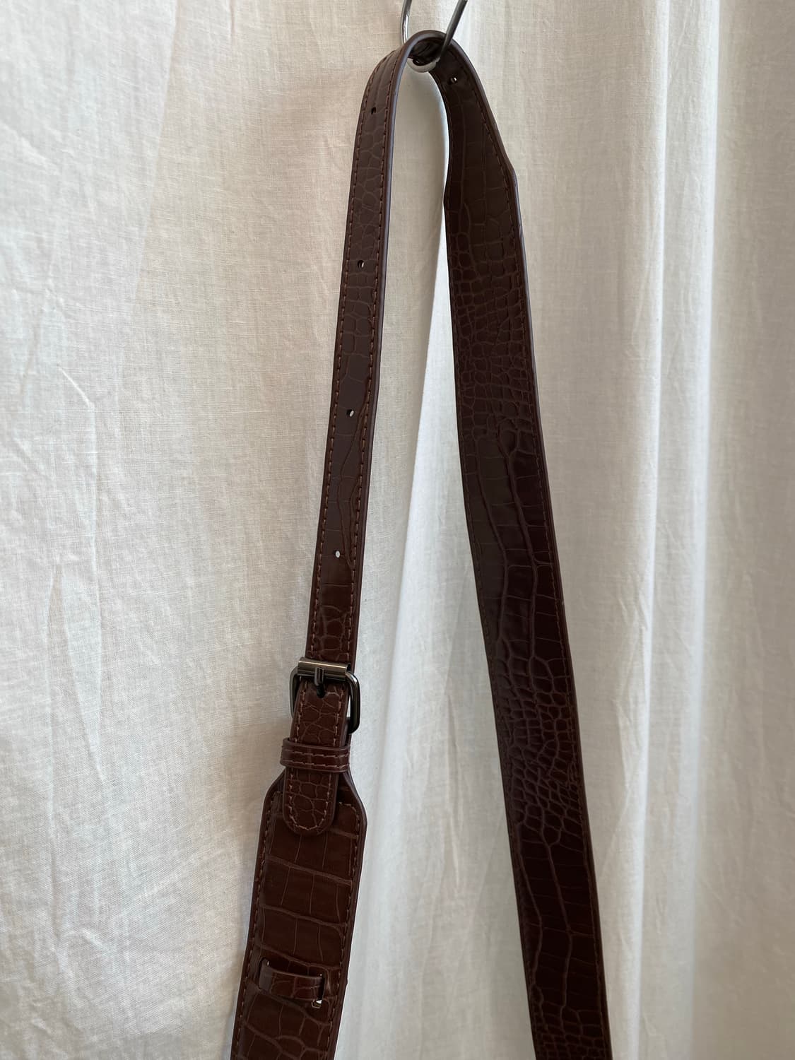 HVISK 브라운 비건레더 크로스백 상품이미지7