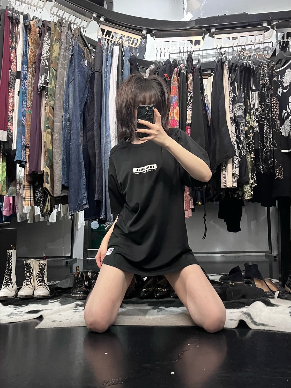 Russell athletic 프린팅 반팔 상품이미지1