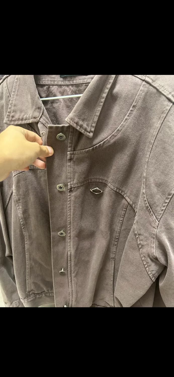 Mischief 로즈 브라운 트러커 자켓 L 상품이미지4