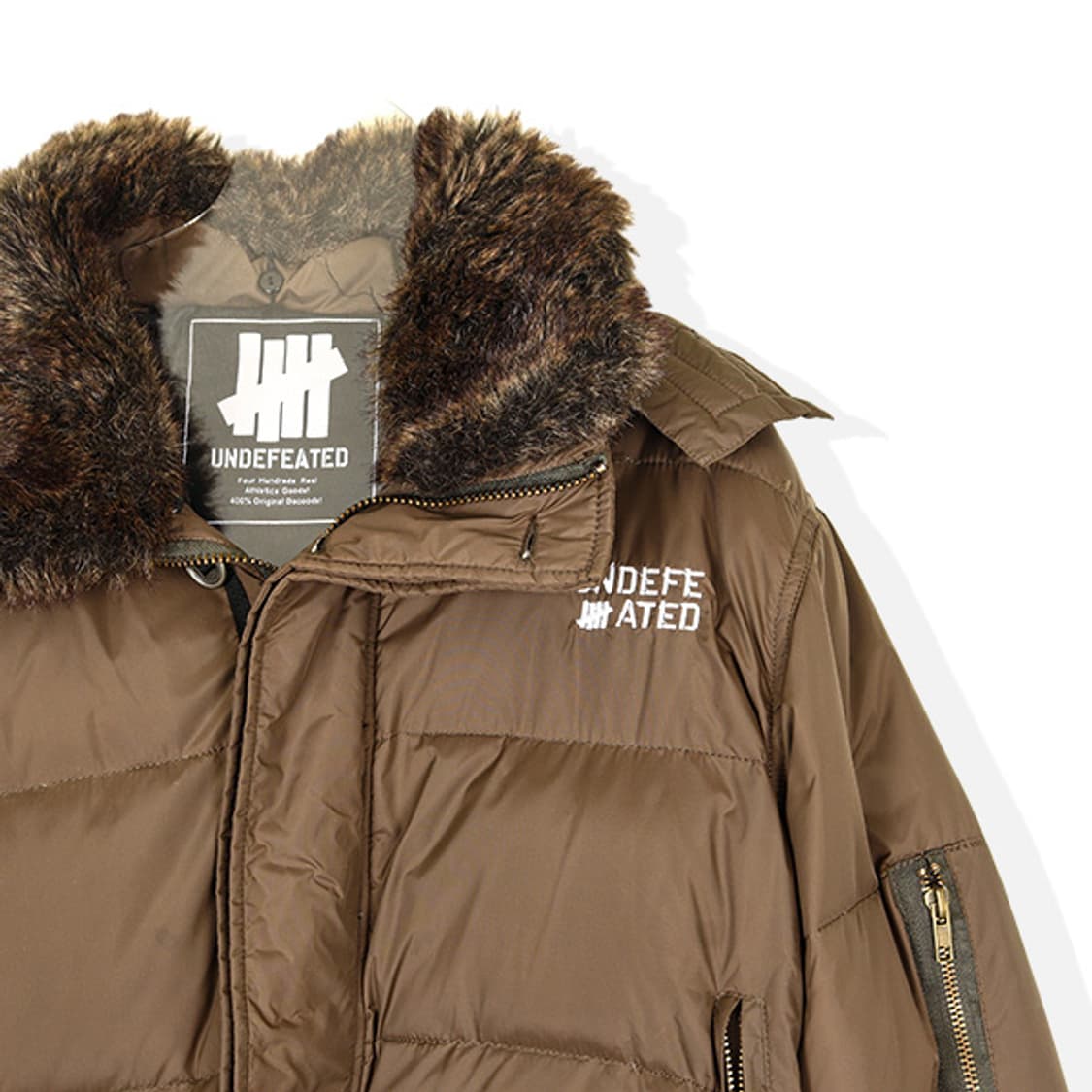 언어펙티드 봄버 다운 패딩 (M) 상품이미지2