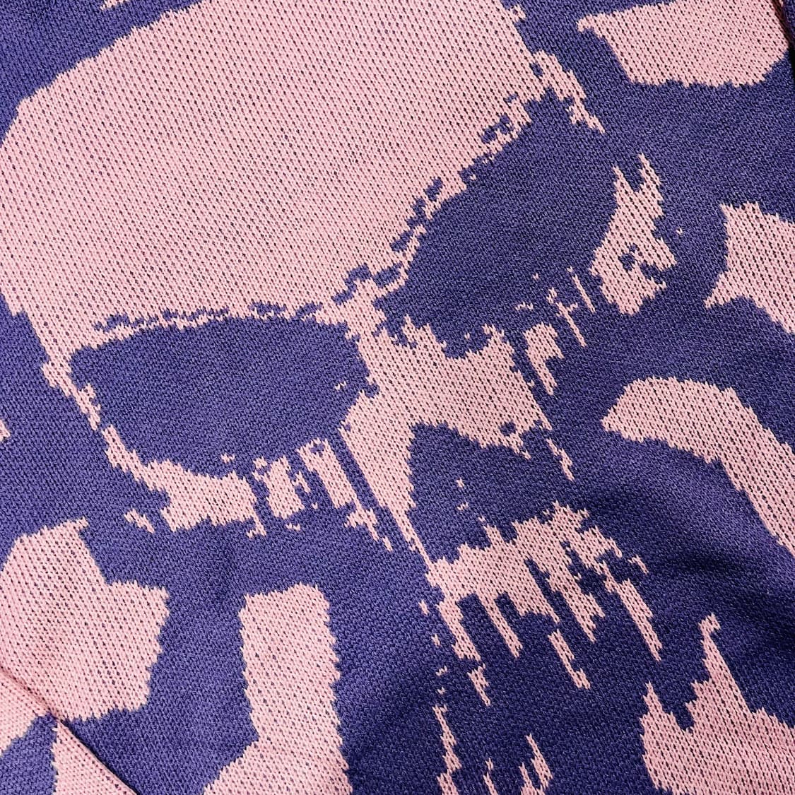 Punk Hard Candy Skull Oversized Fit Knit 상품이미지4