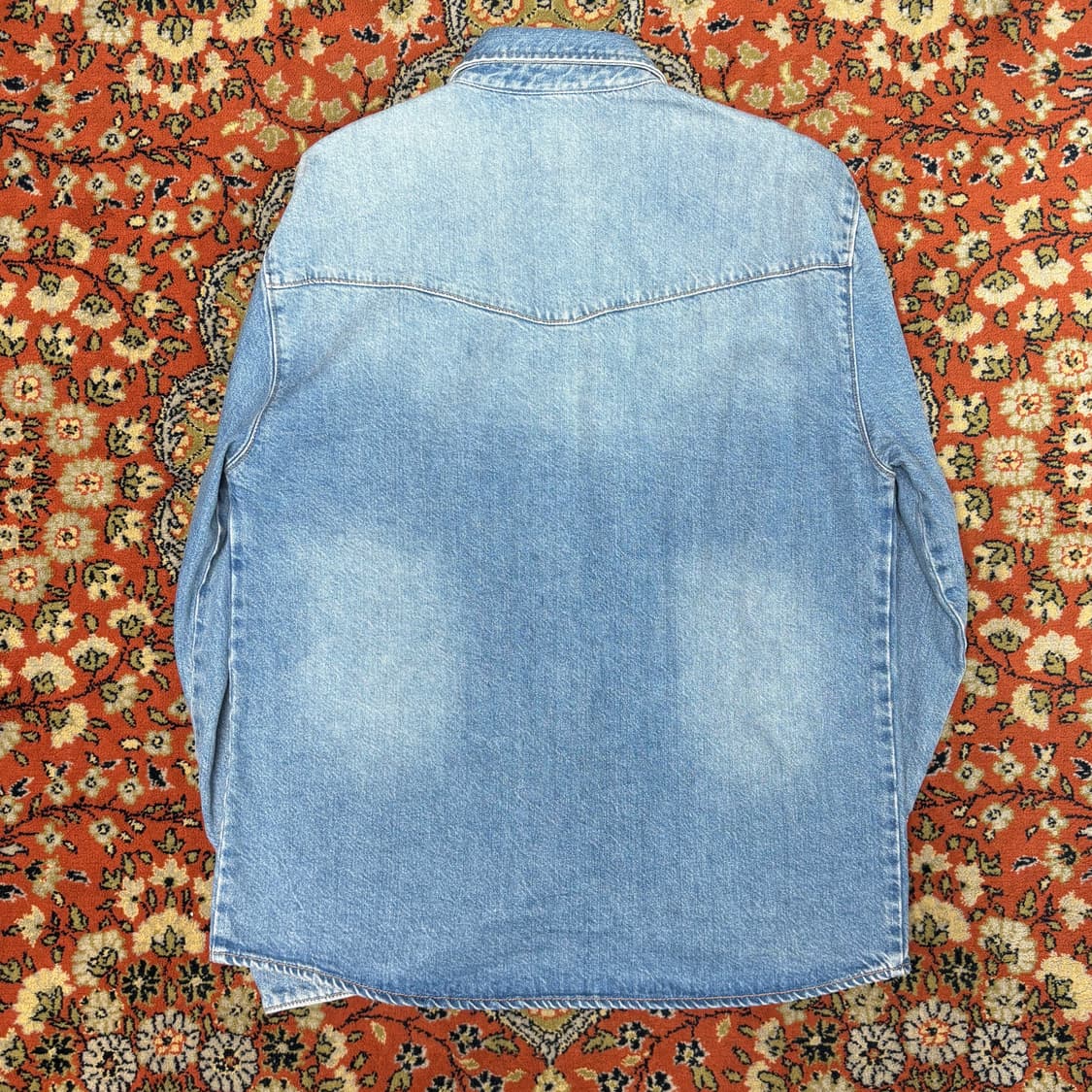 [L] ZARA 자라 웨스턴 데님 셔츠 상품이미지2