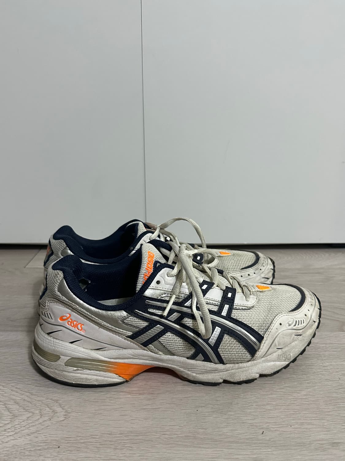 아식스 Asics 젤 1090 화이트 미드나잇 270 상품이미지3