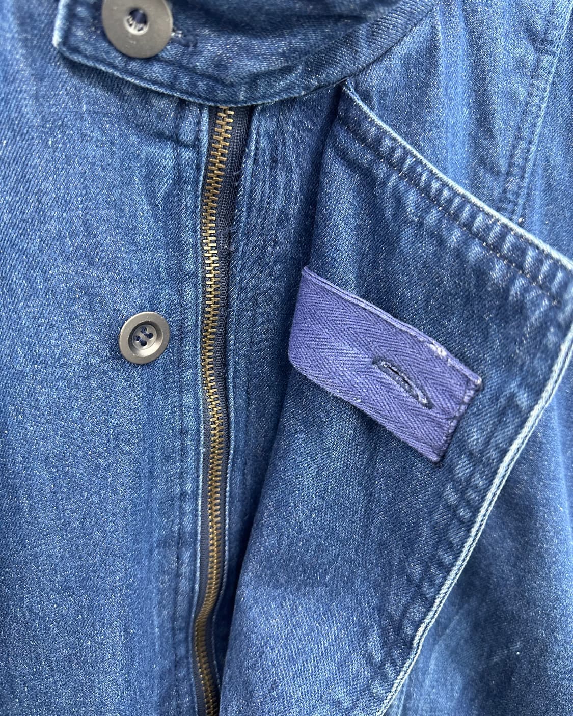 (L오버핏)리워크 가오리핏 데님자켓-M1490 상품이미지4