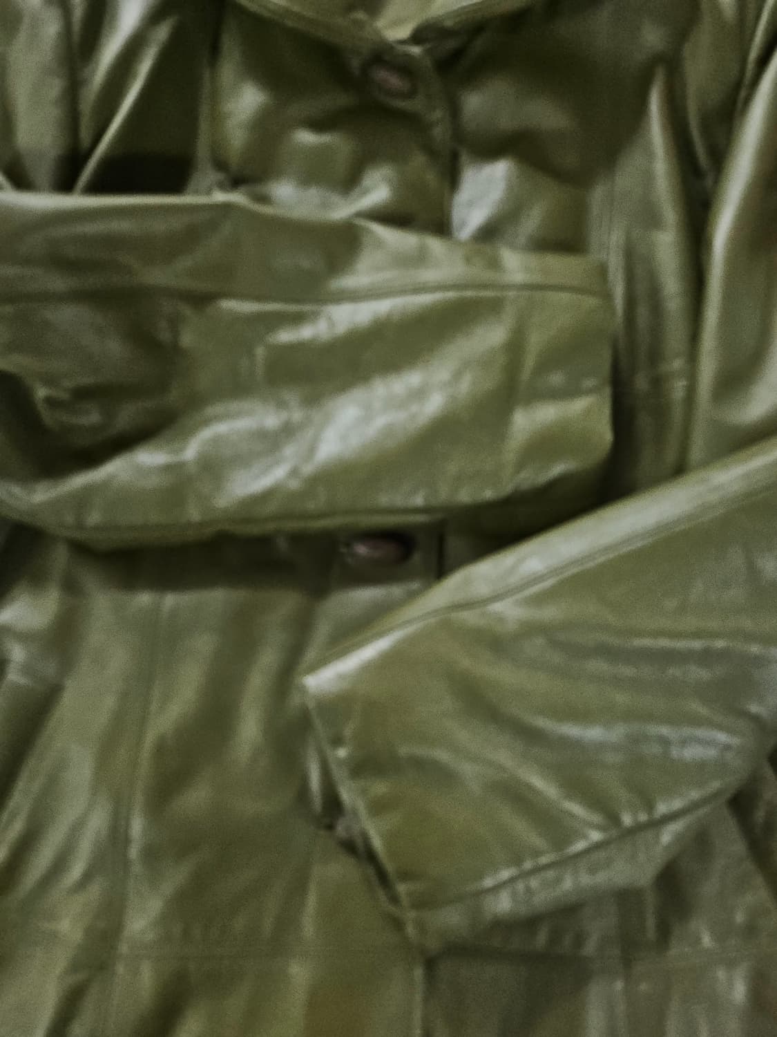 양가죽 그린 코트자켓  F 상품이미지4