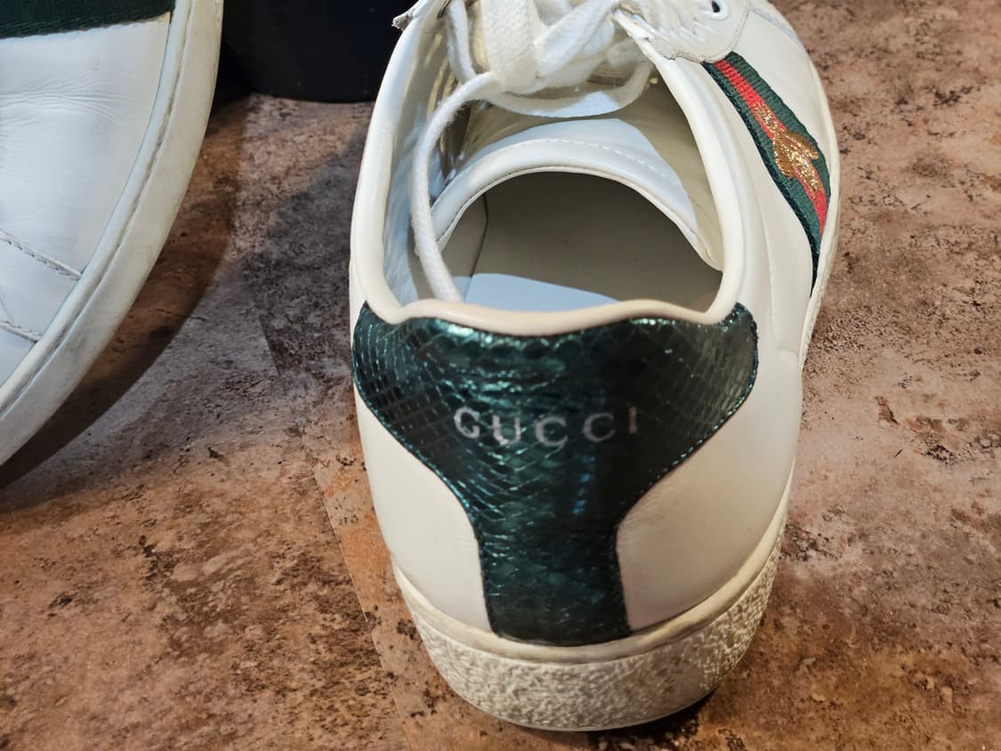 GUCCI 에이스 Bee 웹 스니커즈 상품이미지4