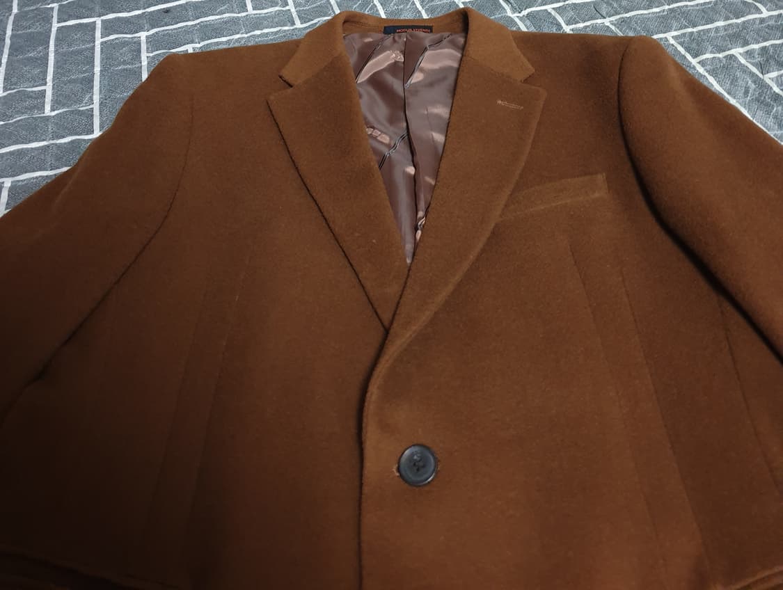 모두스비벤디 캐시미어 코트 브라운 (M) 상품이미지2