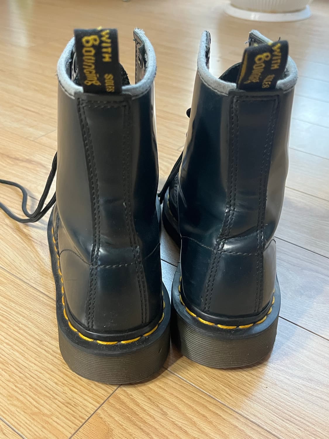 닥터마틴 네이비 부츠 UK4  상품이미지3