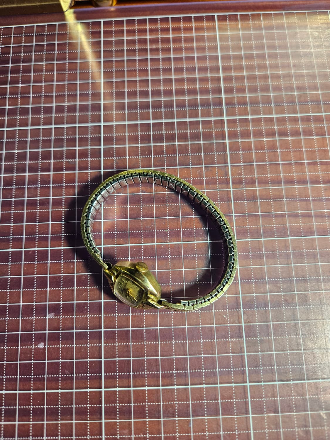 부로바 빈티지 여성용 금장 수동 핸드와인딩 상품이미지3