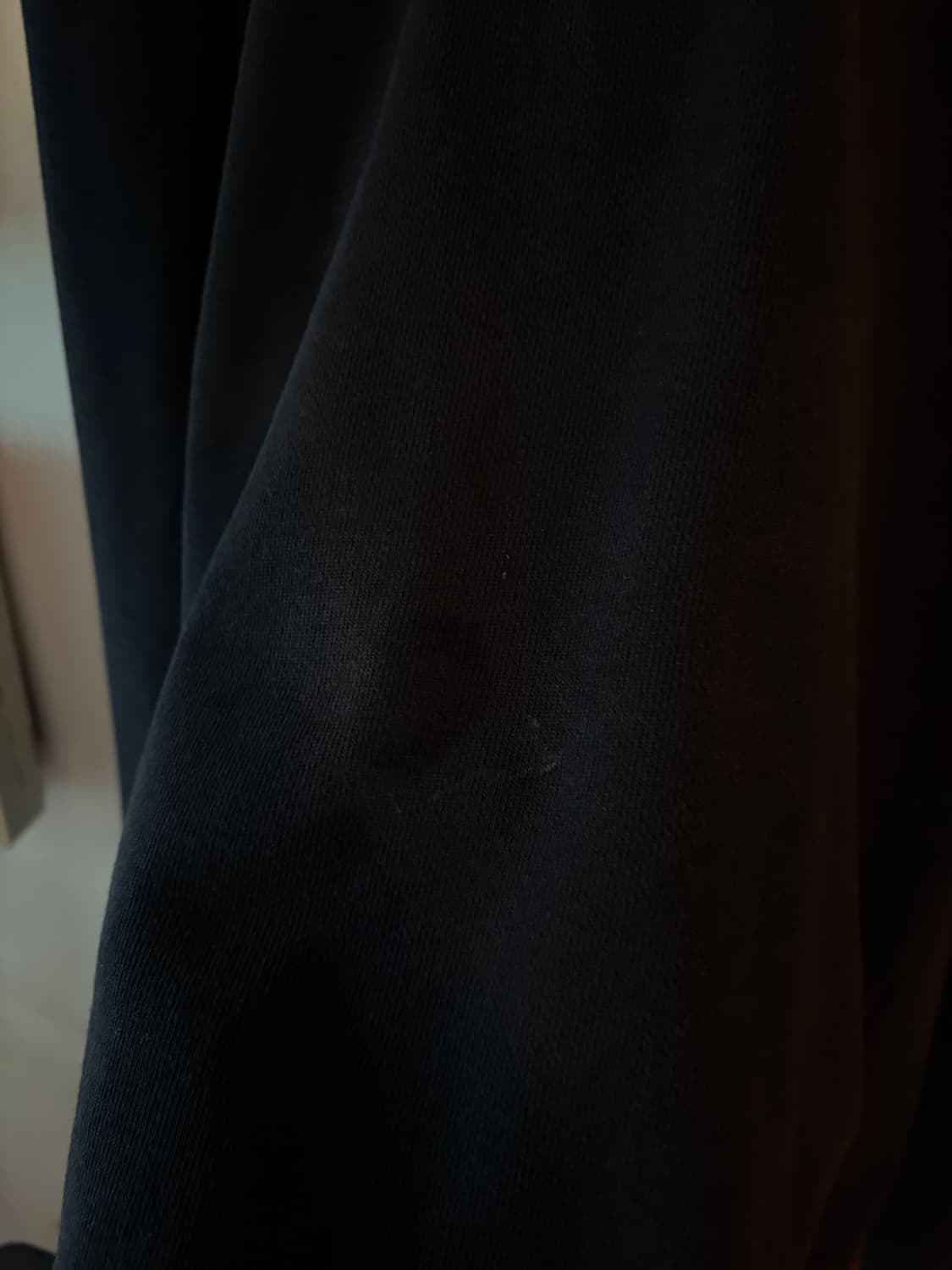 메종 마르지엘라 블랙 펀치 홀 로고 후드티 XL-XXL 상품이미지4