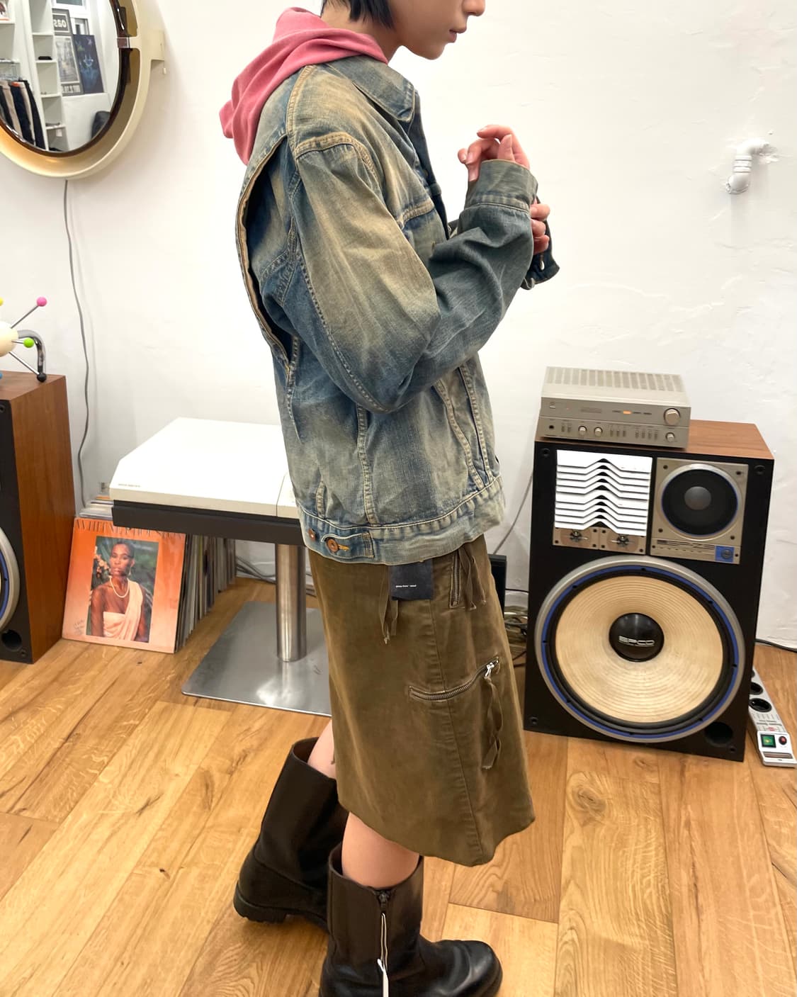 [3] kolor BEACON 컬러 비콘 2015SS 데님 자켓 상품이미지2