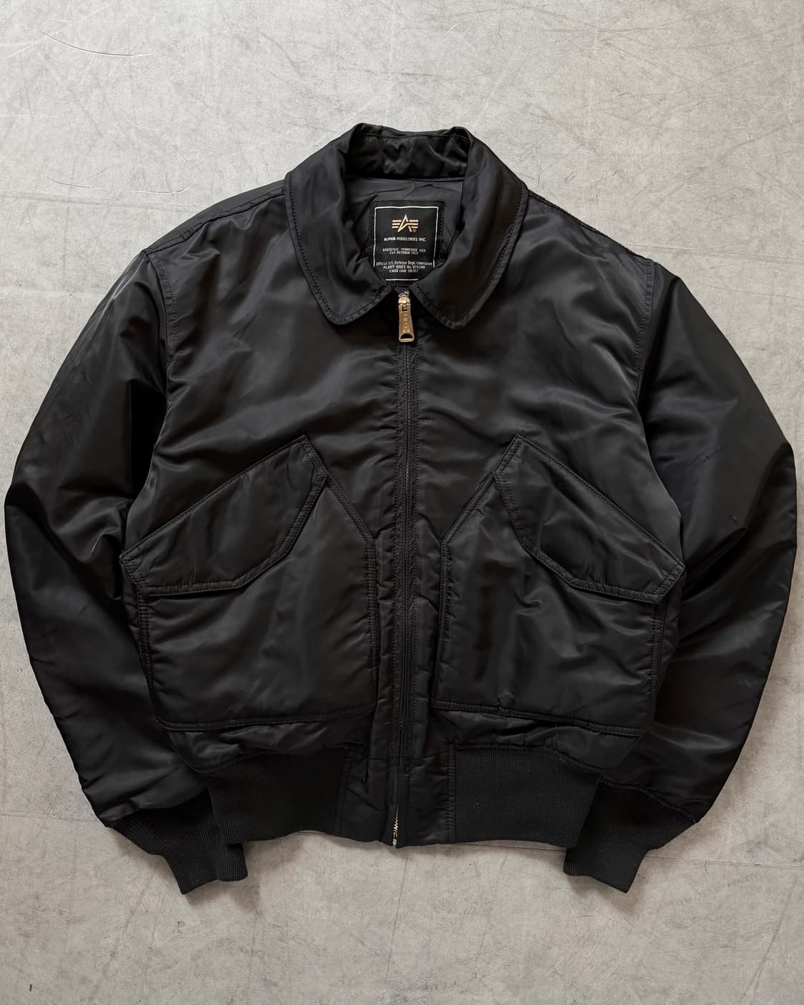 Alpha Industries 알파 인더스트리 CWU-45 자켓 블랙컬러 상품이미지4