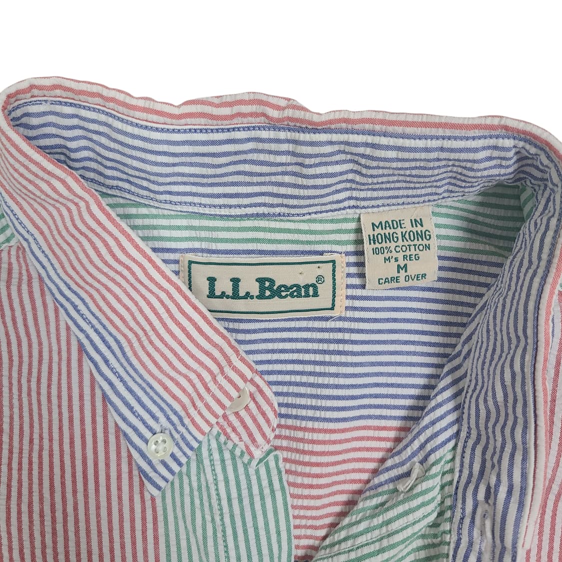 '90s L.L.Bean Vintage Stripe Shirt 상품이미지4
