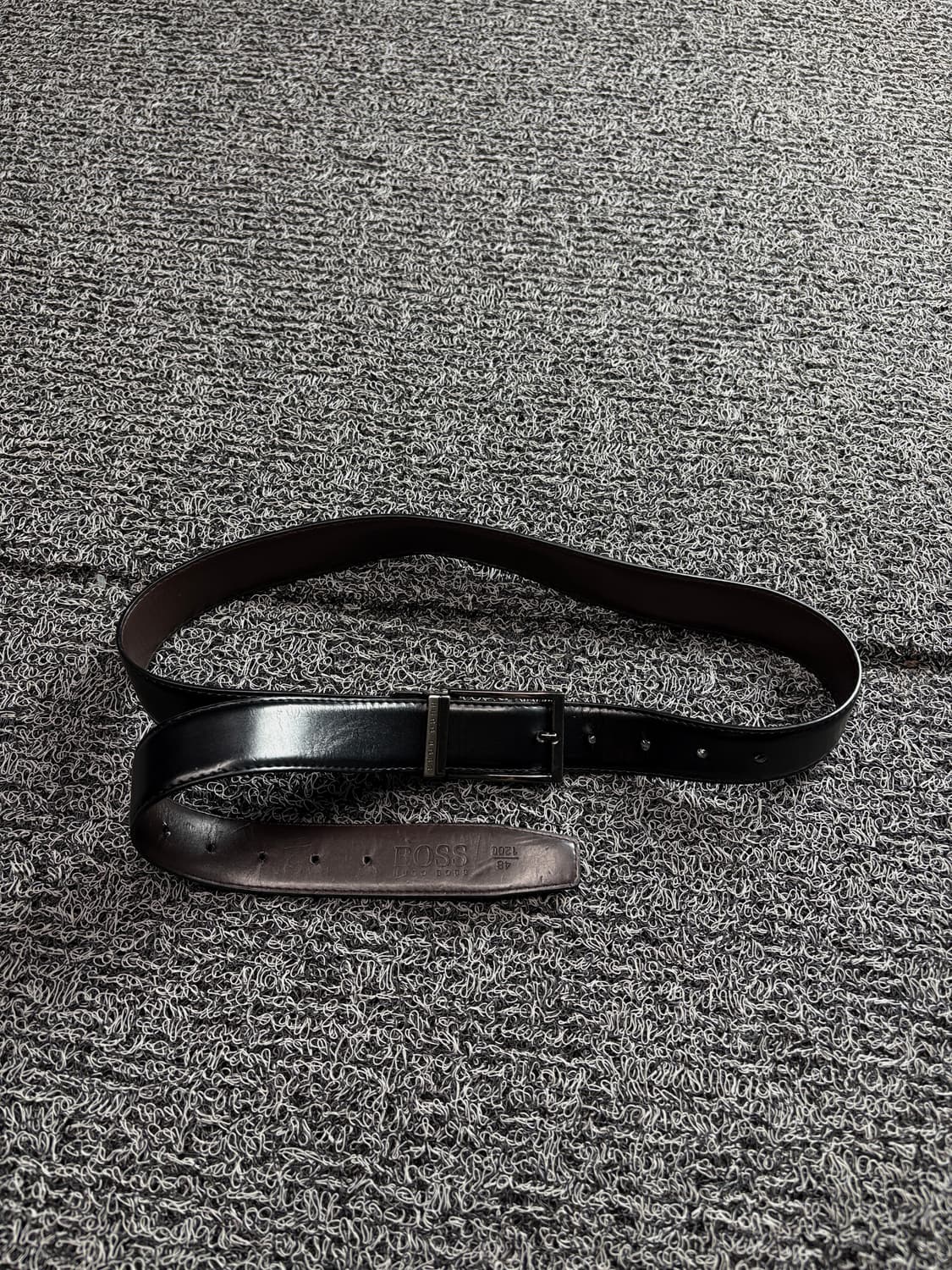 휴고 보스 시그니처 레더 벨트 3609 상품이미지1