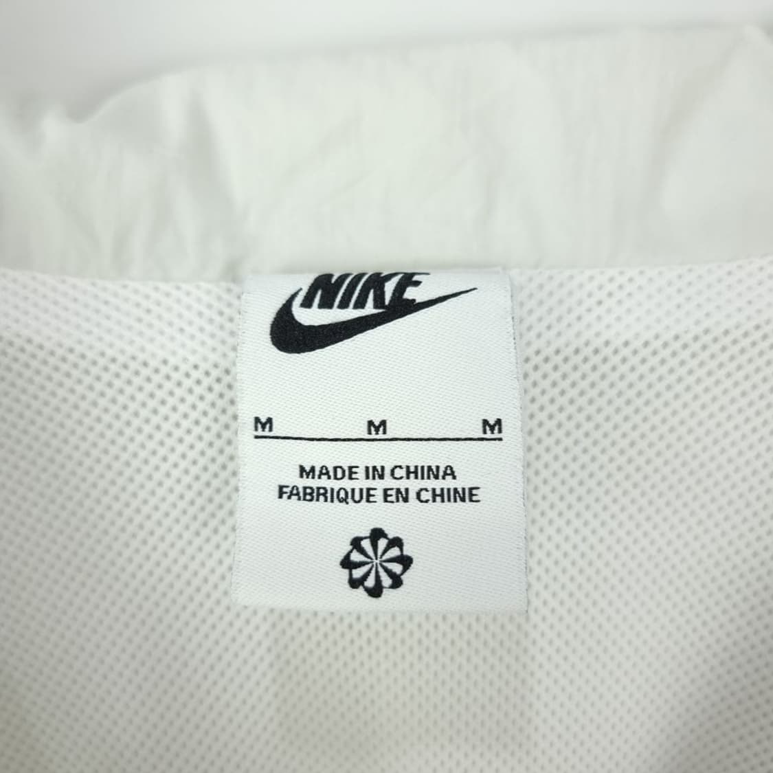 나이키 빅스우시 오버핏 집업 바람막이 자켓 화이트 M16649 상품이미지7