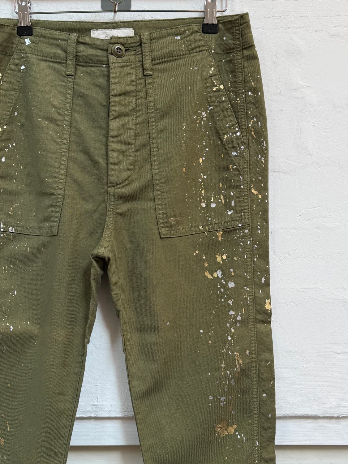 The Great 실버 골드 스플래터 퍼티그 팬츠 27 상품이미지2