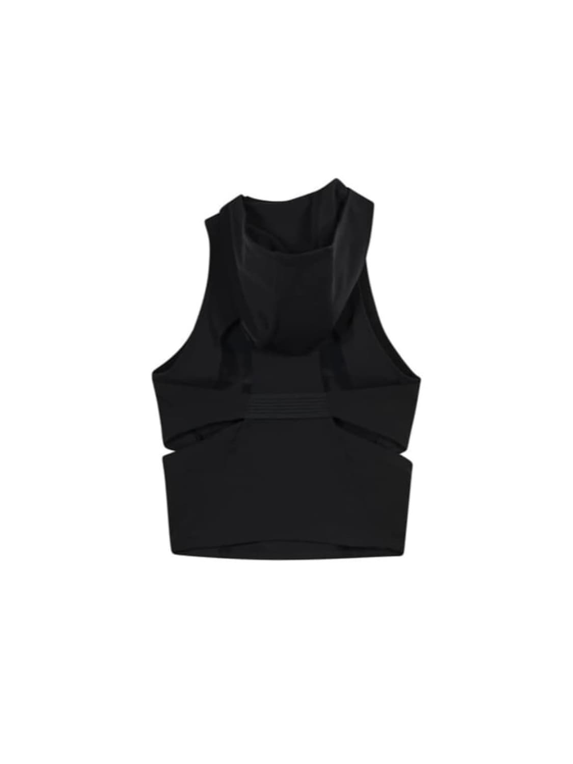 HYEINSEO hooded sleeveless black 상품이미지4