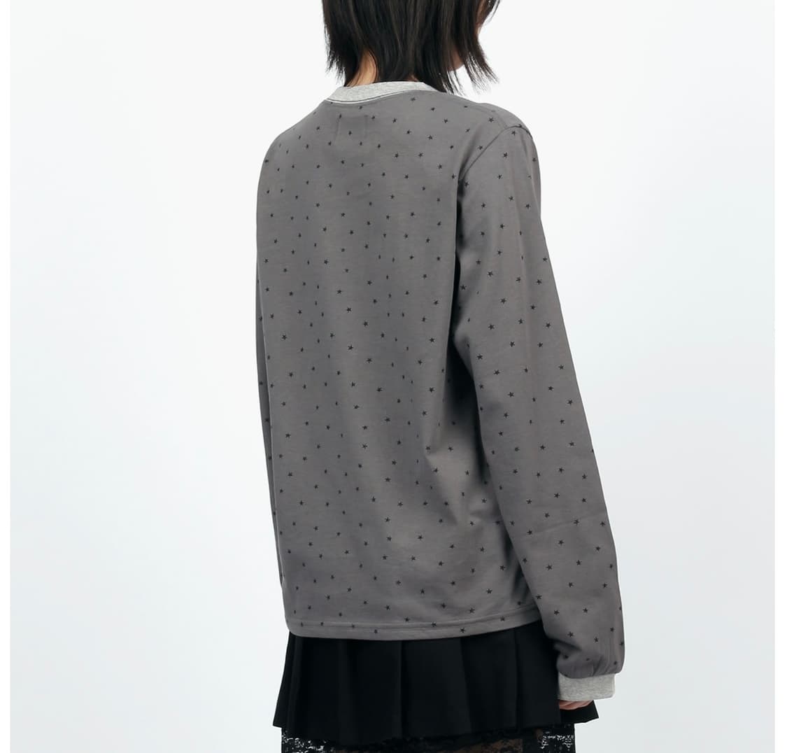SUNNECT Galaxy LS Tee Charcoal 상품이미지2