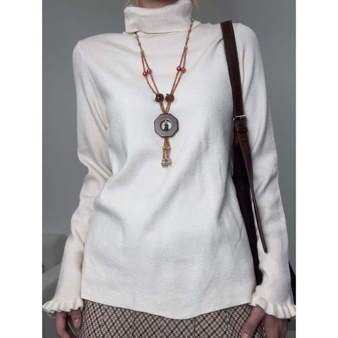 빈티지 아이보리 롱슬리브 니트 상품이미지1