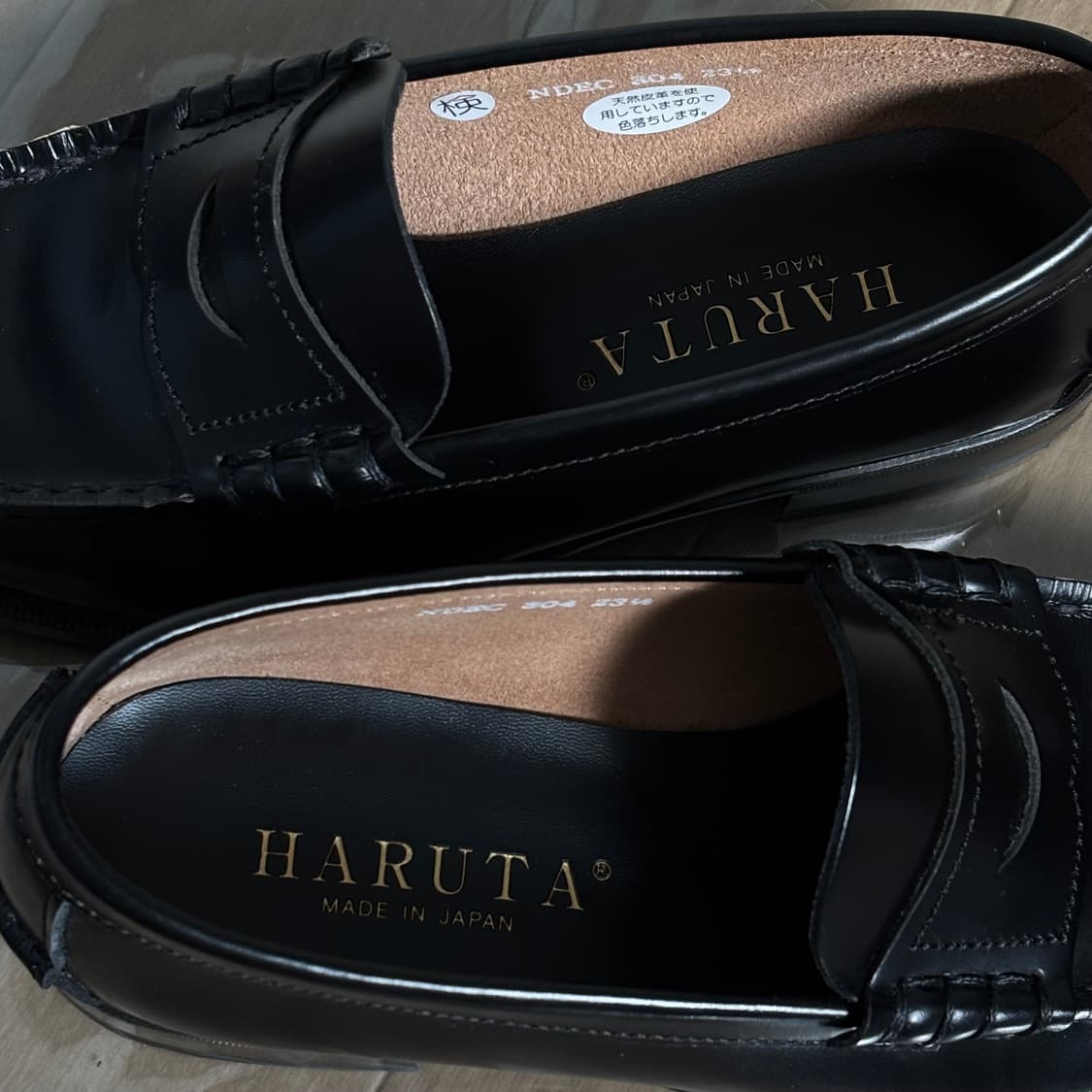 하루타 여성용 소가죽 페니로퍼 HS-304 (일본 국민신발/서지수 착용) 상품이미지3